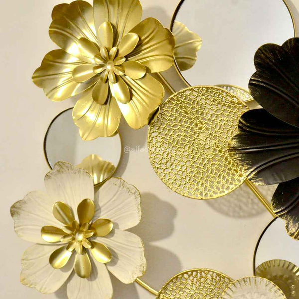 Gold Metallic Wall Art - Golden Garden Metallic Accent