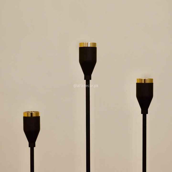 Luxe Gilded Candle Sticks for Elegant Home Decor