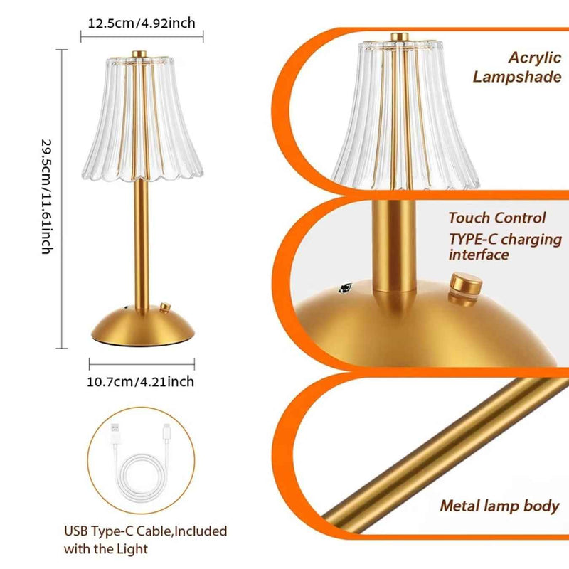 Crystal Lamp – Elegant Glow | Mood Light